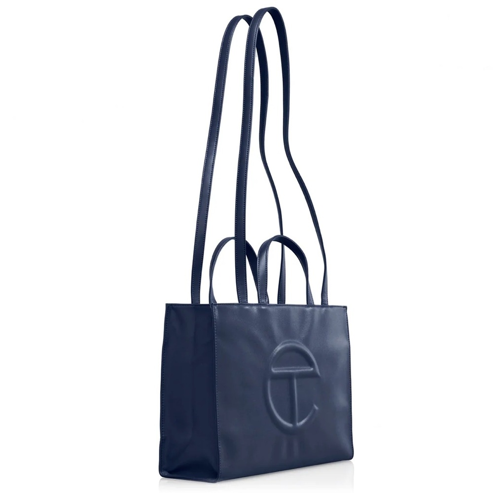 Telfar Medium Shopper Navy Bag